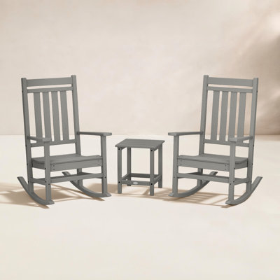 POLYWOOD® Rocker 2-Person Patio Seating Group