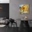 «Sunflowers By The Sea Square» par Danhui Nai, art mural en verre acrylique-418866829