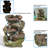 Cascading Caves Rustic Tabletop Fountain with LEDs