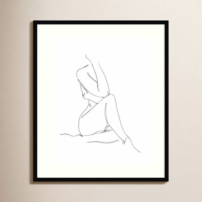 Nude Contour Sketch No. 1 Print