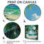 «Coastal Tropical Palms In Mexico» - palmiers et palmiers, art mural-137910854-137910855-137910848