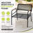 Outdoor Patio Rope Armchair With Cushions-120013065