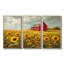 Paula - Ensemble de décoration murale tournesols-107163979-107163976