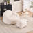 Dalton Bean Bag Chairs for Adults/Teens with Memory Dalton Filling, Ultra Soft Chenille Cover, Indoor & Outdoor Use-1170447481