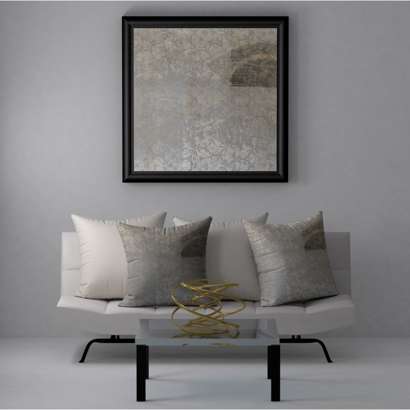 Housse et insert de coussin carré Coy Fizz, 20 po X 20 po