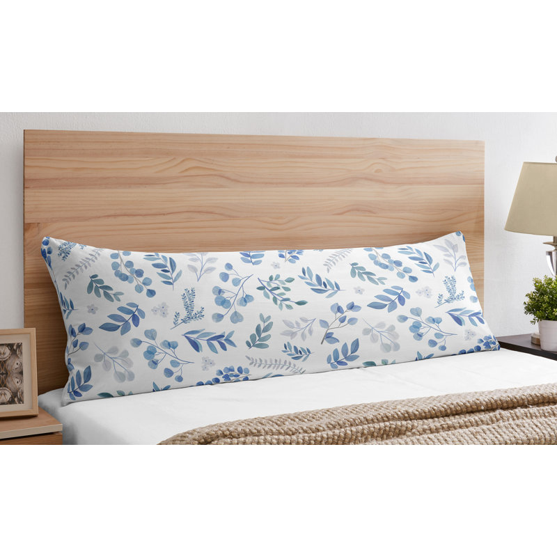 Botanical Leaf Floral Pillowcase