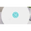 Plateau tournant en plastique avec 5 bacs de rangement amovibles Martha Stewart Brody Lazy Susan
