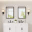 Miroir de salle de bain rectangulaire biseauté-499393451-499961235
