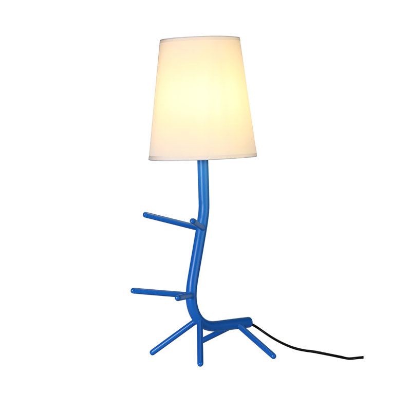 Metal Novelty Lamp, Blue