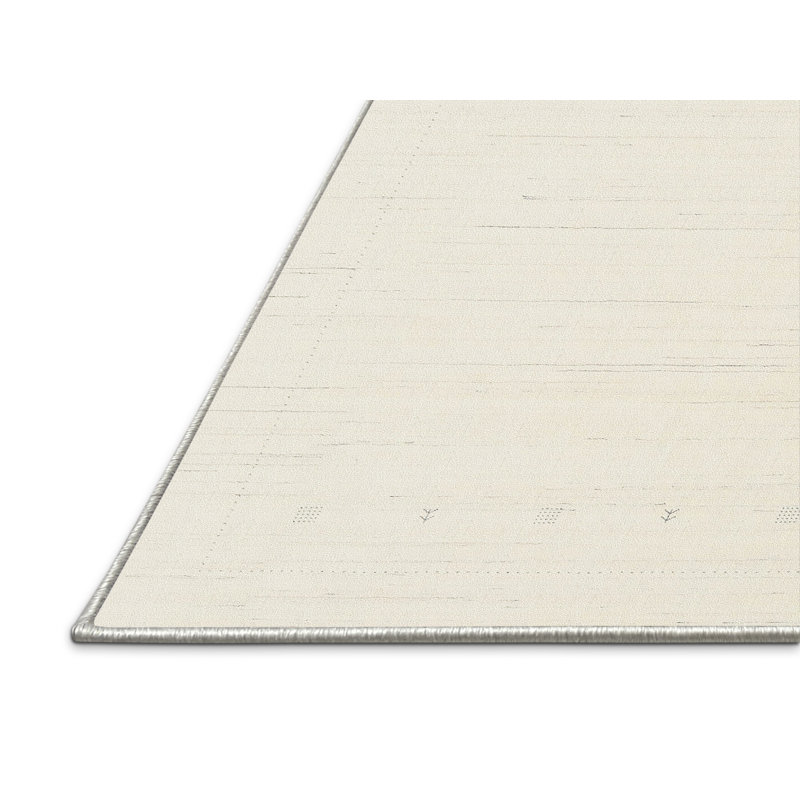 Surface beige contemporaine tapis, Rectangle 5 pi 0 po x 8 pi 0 po