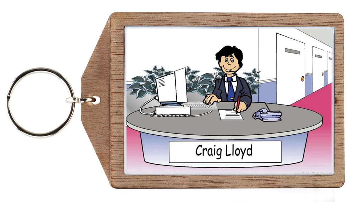 Wayfair Admin Printed Perfection Personalized Admin Assistant, Receptionist - Male ...