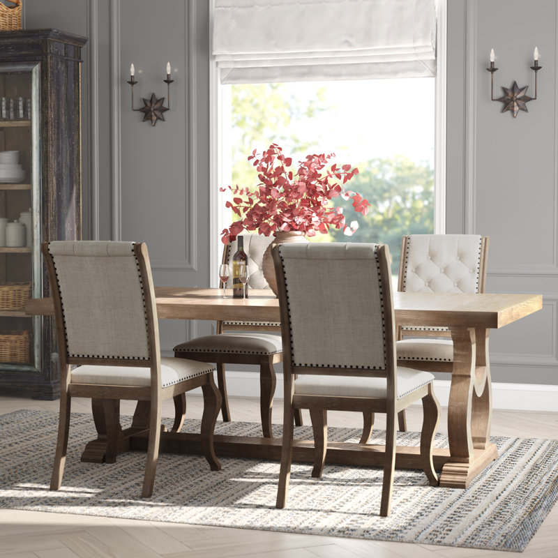 Acworth Extendable Trestle Dining Set