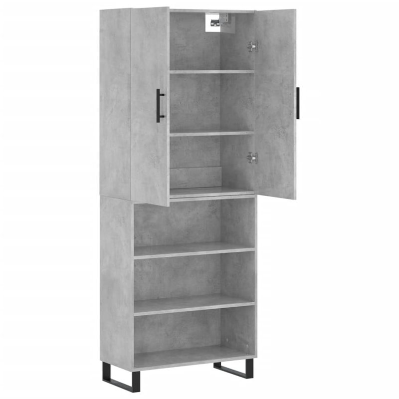 Bodhan 69.5cm Sideboard, Concrete Grey
