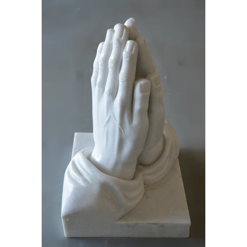 Praying Hands Marble Sculpture