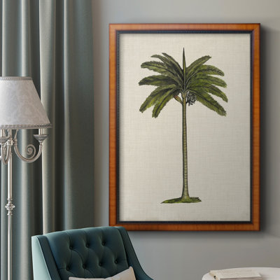 " UA CH British Palms IV " Painting Print