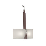 Saratoga Half Drum Shade 2 Light Wall Sconce