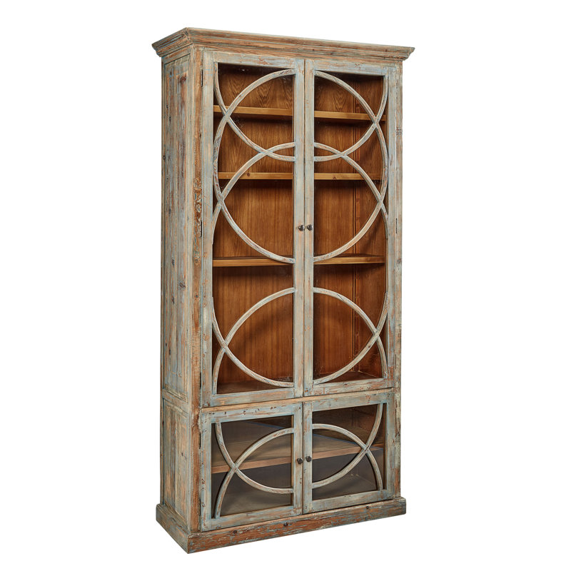 Sven Solid Wood China Cabinet