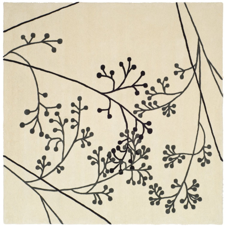 Soho Hand Tufted Wool Floral Rug