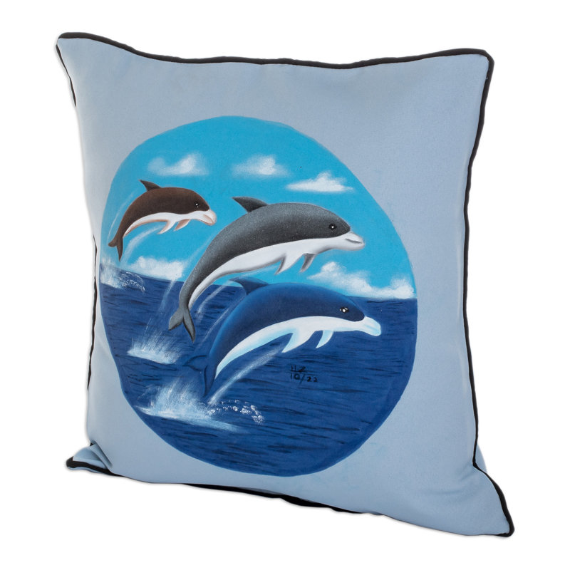 Housse de coussin carré en polyester Caxton
