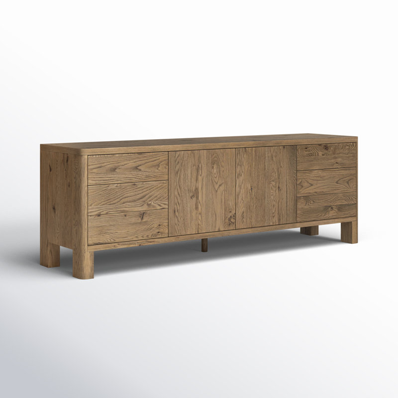 Weymouth Media Console, Light Brown