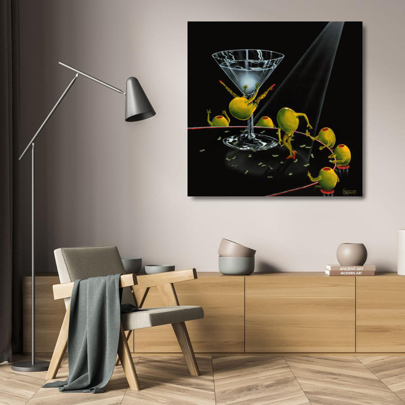 Even Dirtier Martini, 20" H x 20" W
