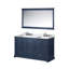 Ensemble de meuble-lavabo double 60 po x P 22 po Dukes, robinet et miroir 58 po-1828679130-1769584641