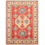 Radule One-of-a-Kind 8'10" X 12'5" New Age Wool Area Rug in Red