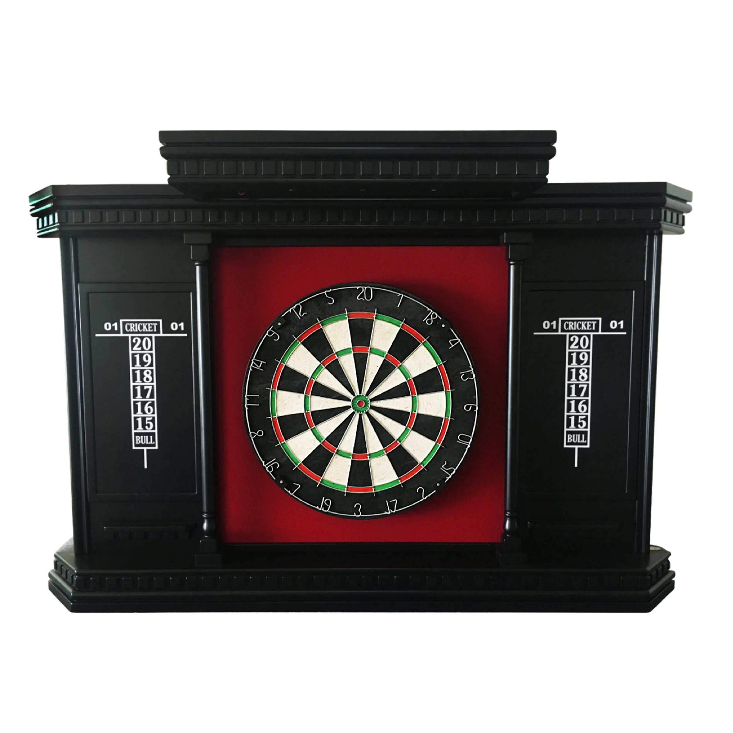 Drifter Sisal Bristle Dartboard and Cabinet Set with Darts