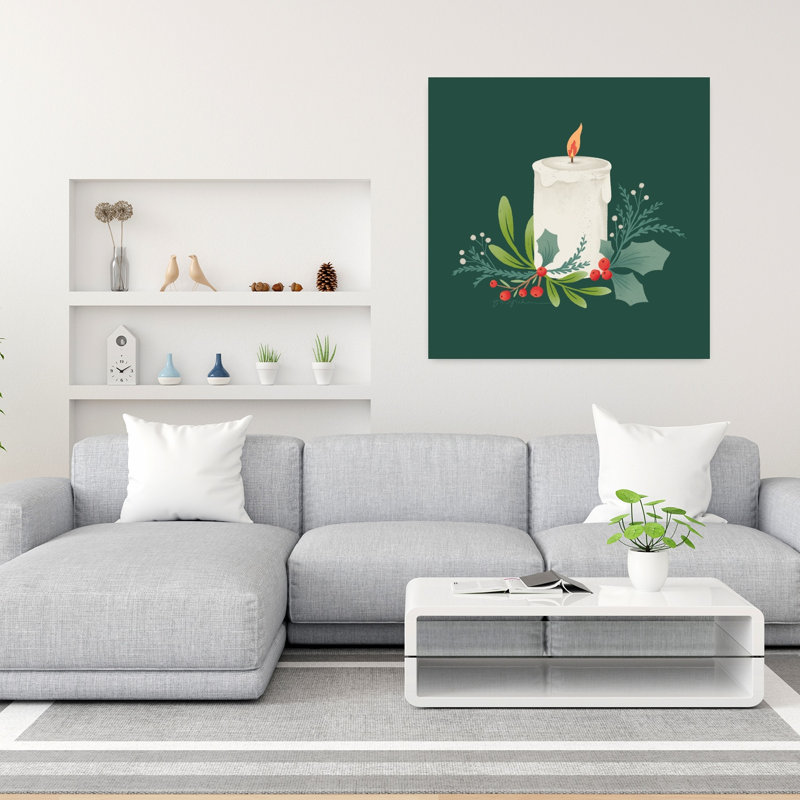 Art contemporain d'hiver Winter Arrangements IV, H 36 po x l 36 po