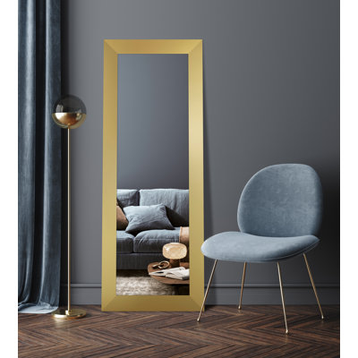 Faynett Plastic Flat Leaning Mirror