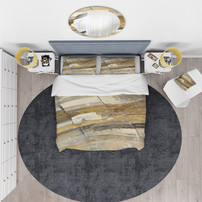 Ensemble de housse de couette pour les minéraux au feu et à la glace v