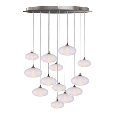 Mowgli 13 - Light Chrome Cluster Pendant