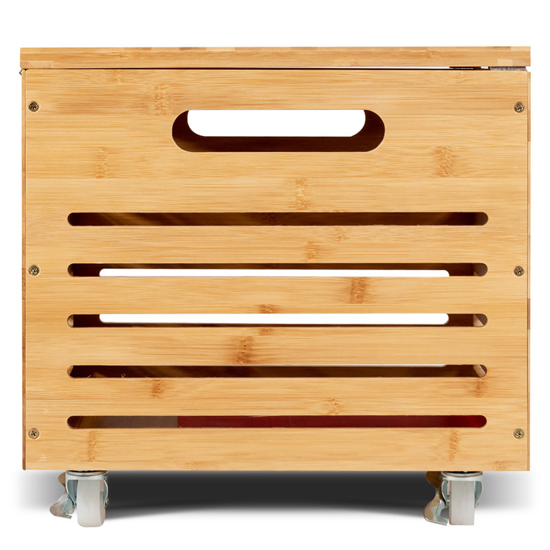 Boîte de rangement en bambou