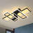 Cheyrl 4 -Light 35.4" Rectangle LED Flush Mount-2078284654