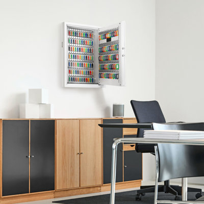 Armoire de rangement pour clés sécurisée pour 144 clés