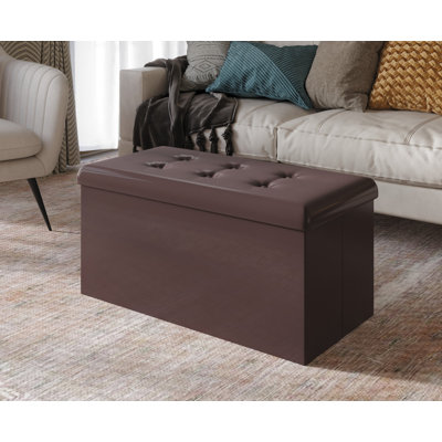 Banc de rangement rembourré Millett
