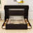 Vytis Queen Size Wooden Platform Bed With 4 Drawers and Headboard-1639656374