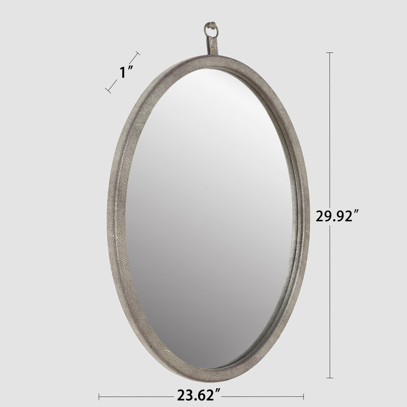 Miroir de salle de bain Gracemoor, Étain