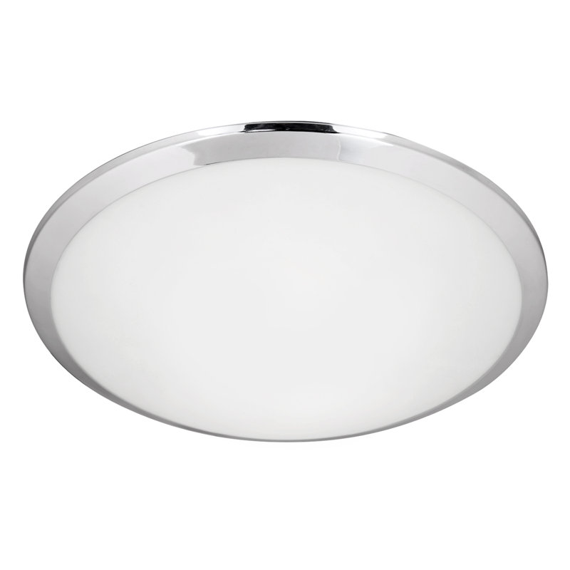 Malta 1 - Light LED Flush Mount, Chrome