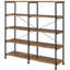 Bibliothèque en acier 63 "x l 60"
