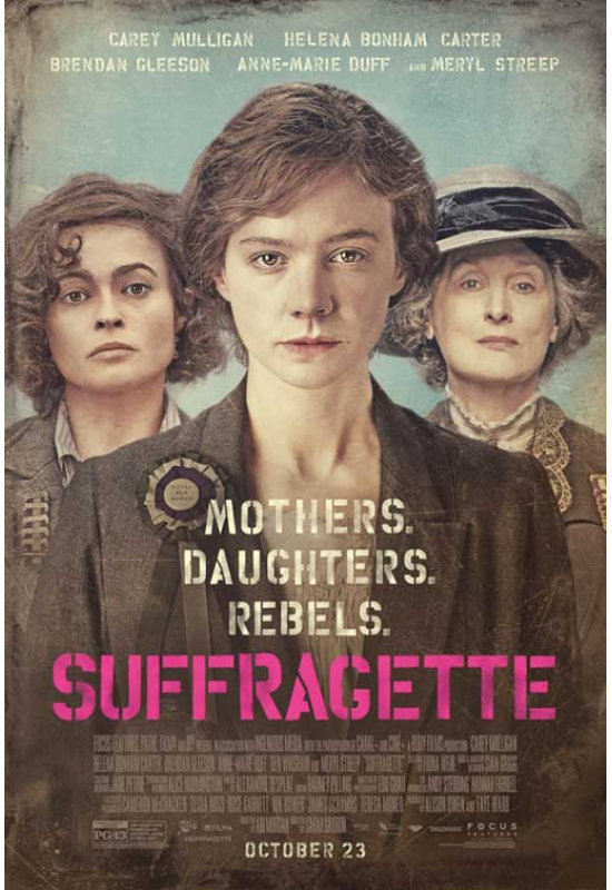 Affiche de film Sufferagette (11 x 17)