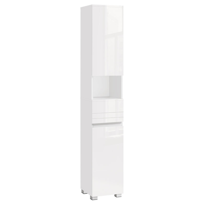 Carollynn Bathroom Cabinet, White