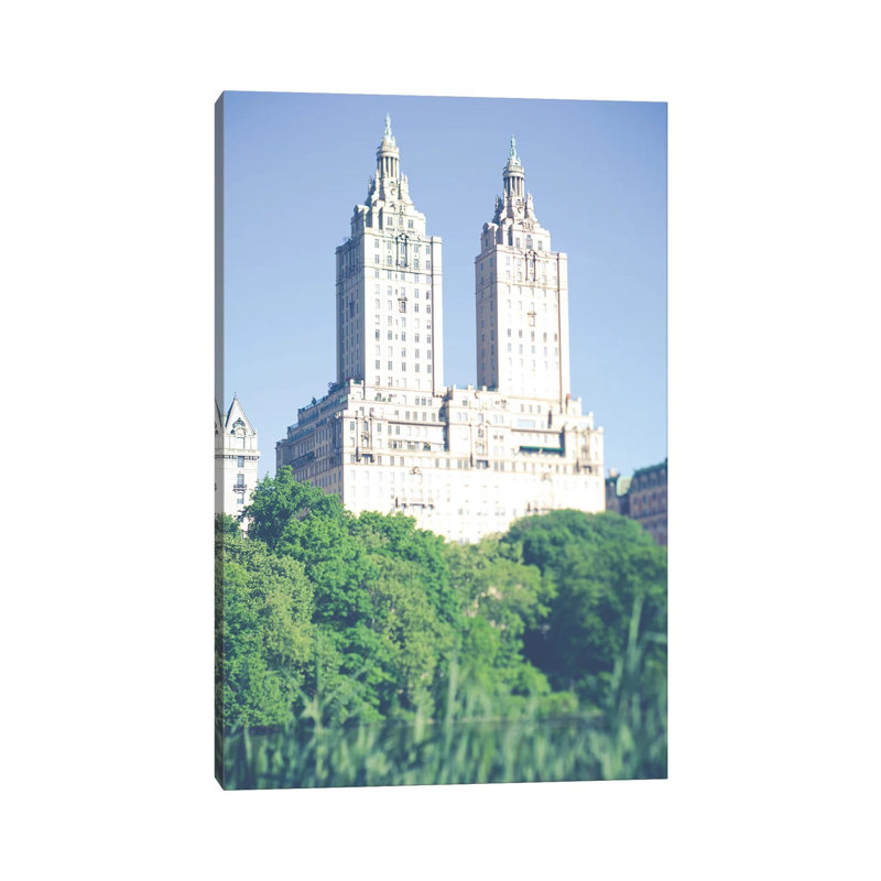 Central Park View by Ann Hudec - Wrapped Canvas Print, 20.32 cm H x 30.48 cm W