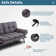 Besharat Full / Double 71'' Upholstered Convertible Sofa