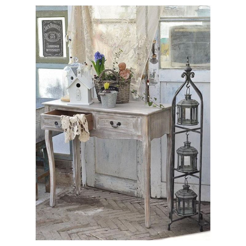 42.25 " Glass Lantern