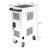 White 16 Laptop & Charging Unit, Removable Locking, Cold Rolled Steel Material Locking Container For 16 Devices - White, Storage-1476703234
