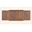 Walnut Finish Dining Table W/ Extension Leaf