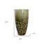 Vase de table en aluminium 15 po