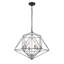 Luminaire suspendu géométrique 6 lumières Kiel-1420386299