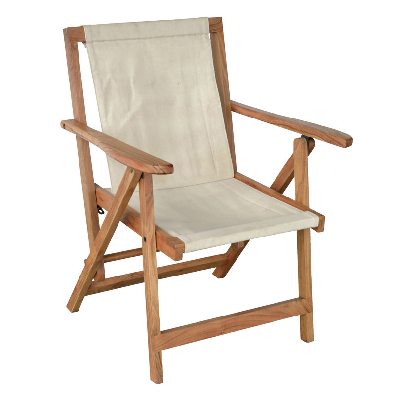 Chaise pliante en tissu AmeriHome